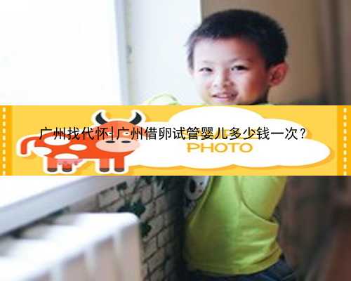 广州找代怀|广州借卵试管婴儿多少钱一次？
